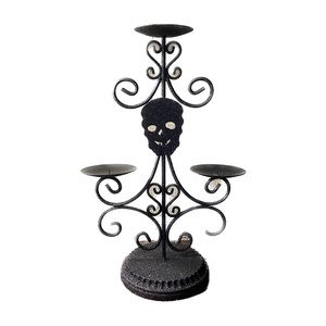 Halloween Skull Candelabra 16’ Inch Tall